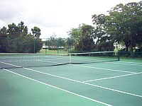 Tennis court.     
CLICK on small picture to display the full size image.
Later CLOSE large picture by CLICKING on (x).