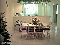 Dining Room.     
CLICK on picture to enlarge. Later CLOSE (x) large picture.