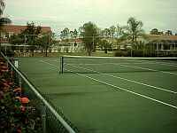 Tennis courts at GLEN MOOR Area  
of Glen Eagle Golf and Country Club.
CLICK on small picture to display the full size image.
Later CLOSE large picture by CLICKING on (x).